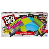 Tech Deck X-Connect stort neon skatepark, der lyser i mørke