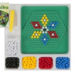 Mosaik med kugler og pincet, lille, 250 stk.