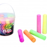 Fluorescerende fortovnskridt 20 stk