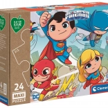Clementoni puslespil DC Super Friends MAXI 24 brikker