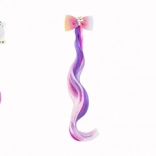 Hårspænde med enhjørning vedhæng i regnbuens farver