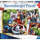 Ravensburger Marvel Avengers puslespil 3x49 stk