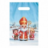 Plastpose med Skt. Nikolaus-motiv 20 × 30 cm