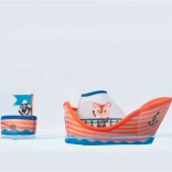 Lilliputiens piratskib – løven Jack til badet af neopren