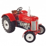 Metaltraktor Zetor 50 Super med nøgleværk 1:25, rød