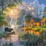 Puslespil CHERRY PAZZI Ildfluernes bugt 1000 brikker