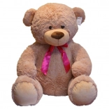 Teddyberen Norbert plysbjørn beige 75 cm