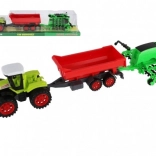 Traktor med anhænger og porte til børn