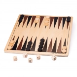 Træ-backgammon BIGJIGS TOYS