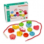 Perler til snøring for små børn