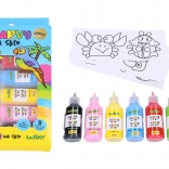 Glasmaling med glitter 5+1