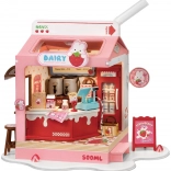 Robotime miniature dukkehus Mælke bar Strawberry