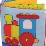 GOKI bomulds knitre-bog med pivelyd for børn