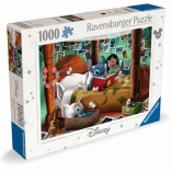 puslespil disney lilo & stitch 1000 brikker ravensburger