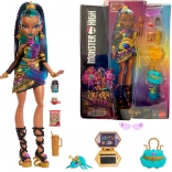 Monster High Nefera De Nile dukke 28 cm med tilbehør