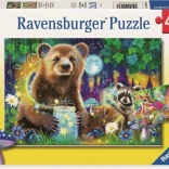 Puslespil Venner fra Den Magiske Skov 2x24 brikker