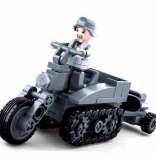 Sluban WWII Motorcykel med bælter