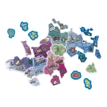 Jeujura Magnetisk kort over Frankrig