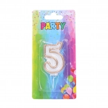 Festslys nummer 5 i guld