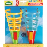 Sjovt spil Catch Ball med plastbolde