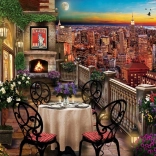 Puslespil Aftensmad i New York 1000 brikker ART PUZZLE