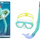 BESTWAY snorkelsæt til børn – maske og snorkel, turkis