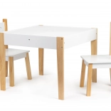Børnesæt bord og to stole ECOTOYS