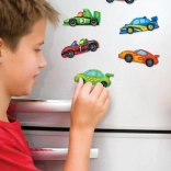 Fremstilling og maleri af racerbiler 4M