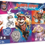 Puslespil 15 stykker GIANT Ekstraordinært hold Paw Patrol