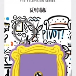 Gummi nøglering Venner