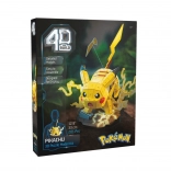 4D Build puslespil Pokémon Pikachu 3D byggesæt