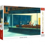 Puslespil 1000 brikker Art Collection Nighthawks Edward Hopper