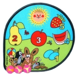 Muldvarpens dartskive med velcro