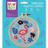 Broderisæt - Flamingo