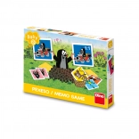 Børne Pexeso Lille Muldvarp fra Dino