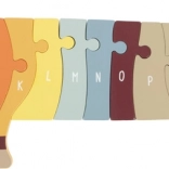 Træalfabet-puslespil gravhund SMALL FOOT