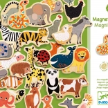 Magnetiske dyrefigurer fra zoo DJECO