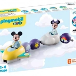PLAYMOBIL 1.2.3 DISNEY figur­sæt – Mickey og Minnie: flyvetur i skyerne