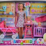 Dukke Steffi, børn på børneværelset