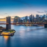 Panoramapuslespil Brooklyn Bridge, New York 1000 brikker