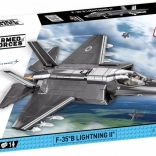 Model af kampflyet F-35B Lightning II fra klodser