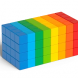 Geomag Magicube Full Color – magnetiske klodser 128 dele