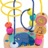 Mini motoriklabyrint med elefant