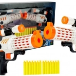 Sæt med legetøjspistoler med skumpatroner