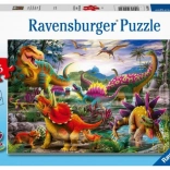 Ravensburger puslespil T‑Rex Terror 35 brikker