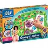 CLEMENTONI Idea Art laboratorium for pynt – moderigtige 3D klistermærker med sten