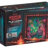 Stranger Things The Upside Down puslespil 520 brikker med LED-belysning Clementoni