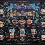 ART PUZZLE Puslespil Tid til kaffe 1000 brikker