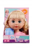 Baby Born frisørhoved Carla med stylingtilbehør