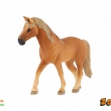 Plastmodel af brun hest 13 cm